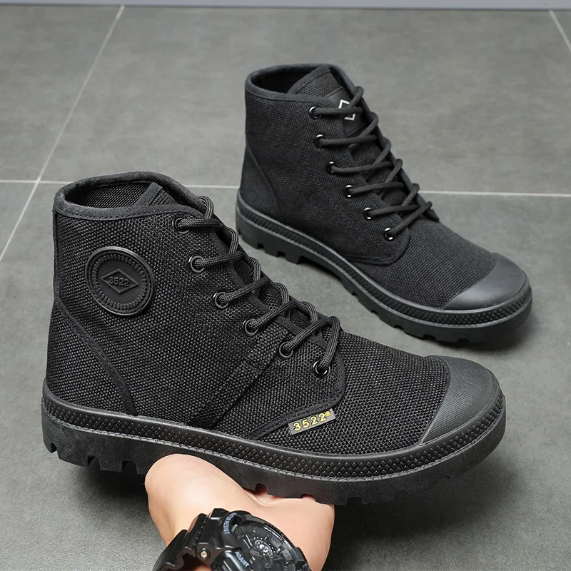 High Top Hiking Walking Casual Outdoor Martin Boots Men Work Shoes