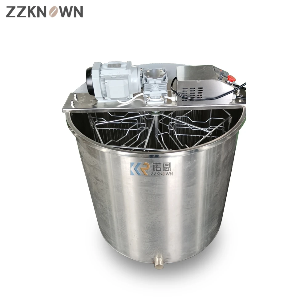 Popular Apiculture Equipment 304 Stainless Steel Beekeeping 6 Frames Centrifugal Electric Honey Extractor