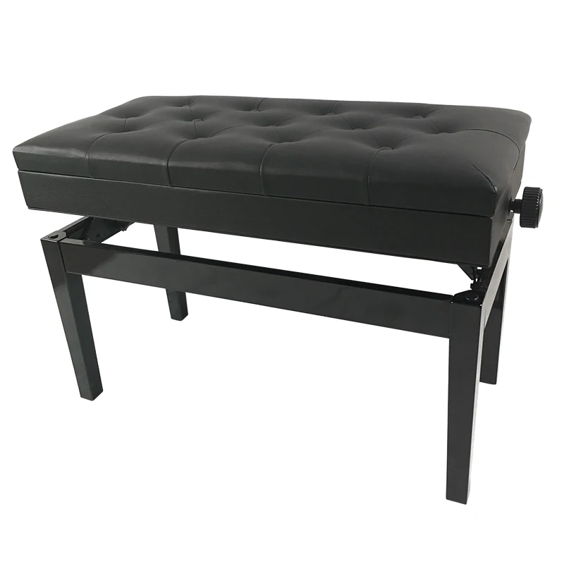 Comfortable Adjustable Height digital piano bench stool pvc leather Piano Stool