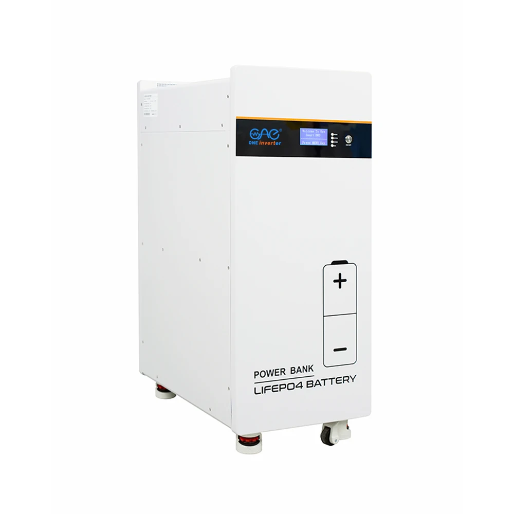 Inbuilt BMS 48V 51.2V 96V high performance Lifepo4 lithium battery 300AH 15KWH Solar energy power bank