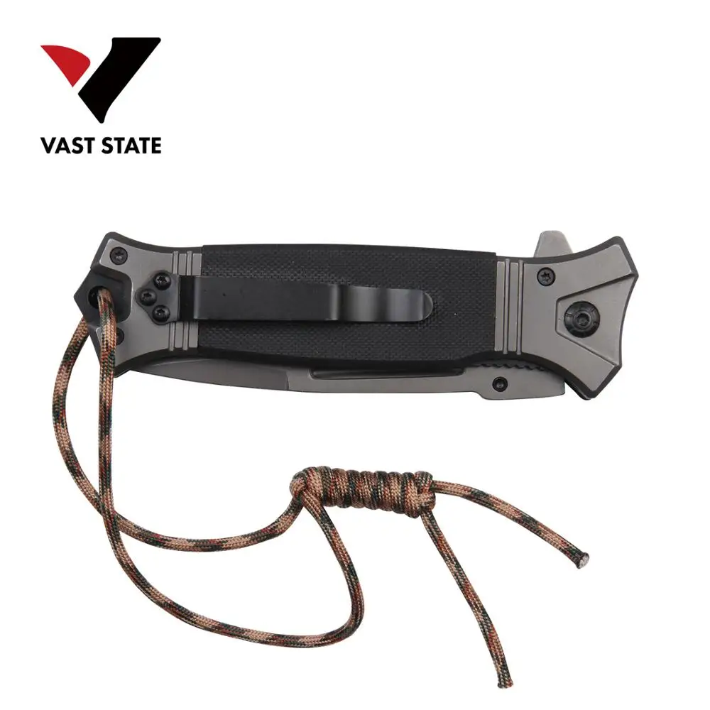 
Hot Sale Item on Amazon G10 Handle 3Cr13 Blade Rescue Survival Knife 