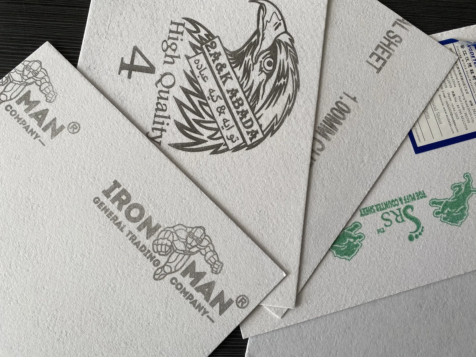 Strong Hardness Chemical Toe Puff Sheet Material Polyester for Sport Shoes