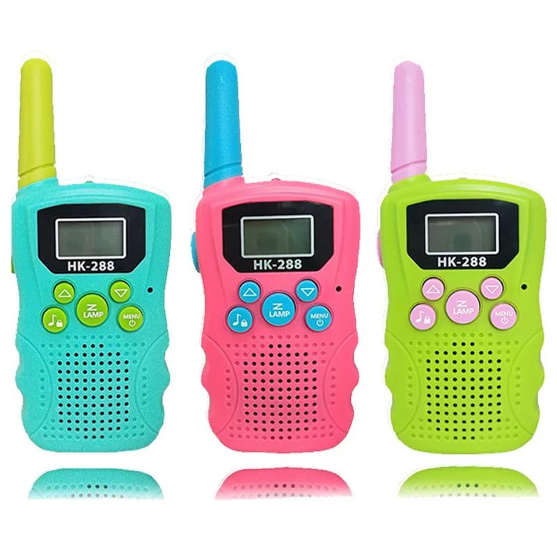 22 Channel Two Way Audio Toys 3 Miles Children Walkie Talkie Sets for Kids