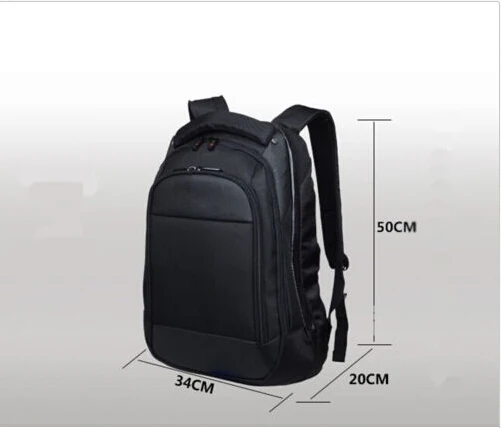 Nylon waterproof 15.6 inch business laptop backpack large capacity functional shoulder backpack