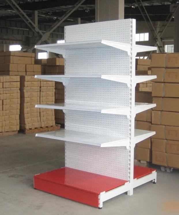 super market shelf gondola metal display shelf for supermarket