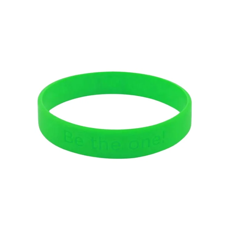 Free Logo Design Wristband Manufacture Custom Rubber Bracelet Elastic Wrist Band Silicone Wristbands