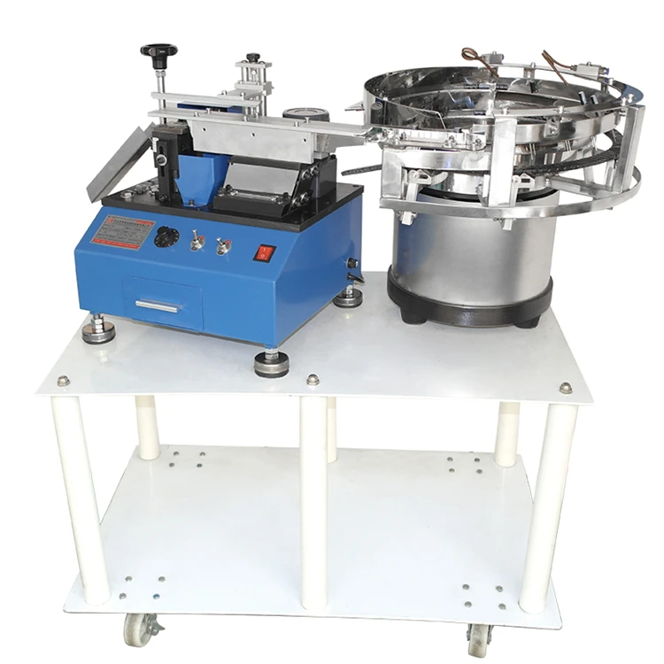 YL-901A factory sell Automatic Bulk Capacitance shear pin lead cutter machine,component lead forming machine