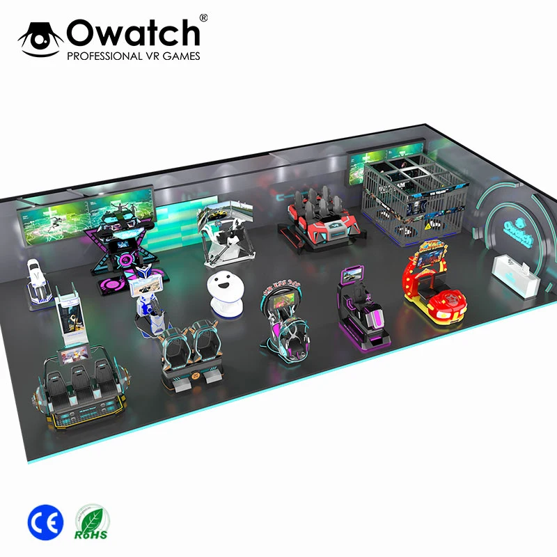 New VR Business Interactive virtual reality game machine simulator VR Theme Park adults children