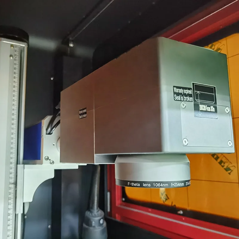 3D Fiber Laser Engraving Machine Curved Surface Dynamic Focusing 50w fiber laser marking machine