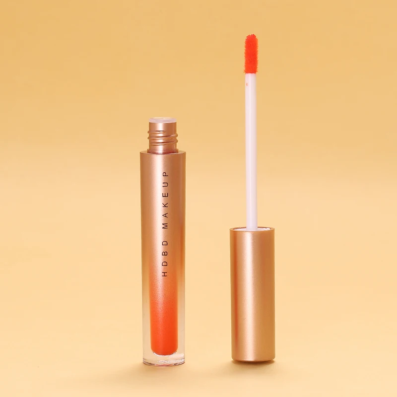 Custom low moq private label oem last clio korean velvet organic romantic bear korean wine water korean private lip tint