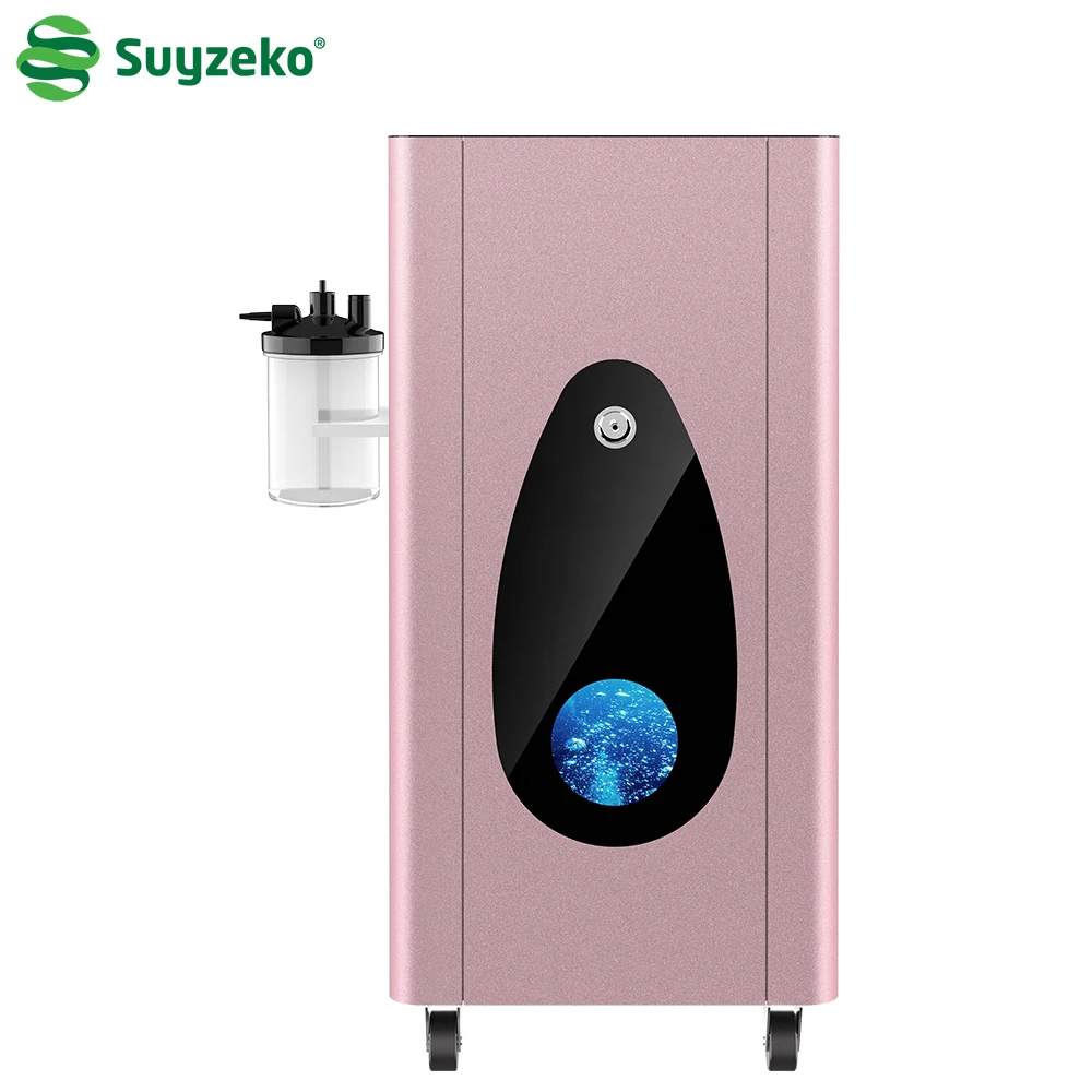 Suyzeko Factory Low Price Wholesale SPE PEM Japanese hydrogen water machine clinical use pure hydrogen inhalation machine 3000ml