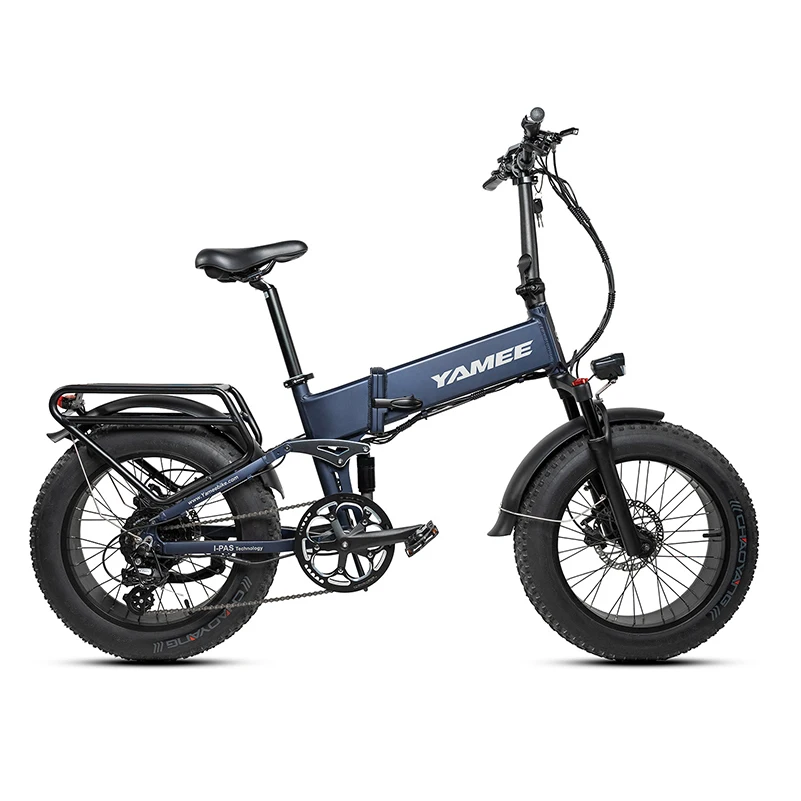 
2020 Hot Sale Yamee Fat bear 750W Folding Ebike with Regeneration motor Electric Bicycle 