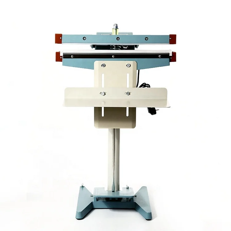 PFS-450 Heat Pedal Bag Sealer for Plastic Bag Aluminum Foil Bag Plastic Tube Filling and Sealing Machine Plastic Pail Lid Closer