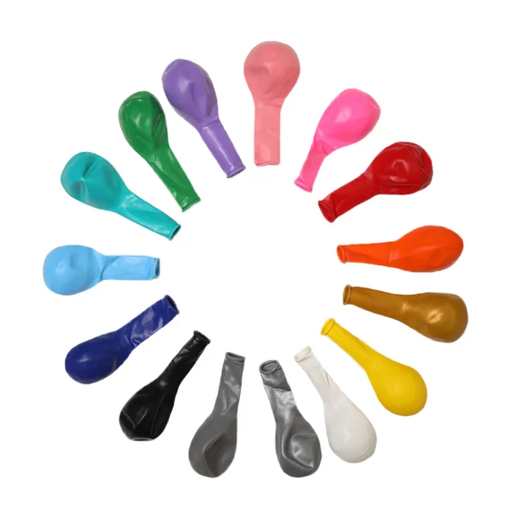 10 inch Ordinary color latex balloon birthday party wedding marry christmas decorate Round Helium balloon Multicolor option