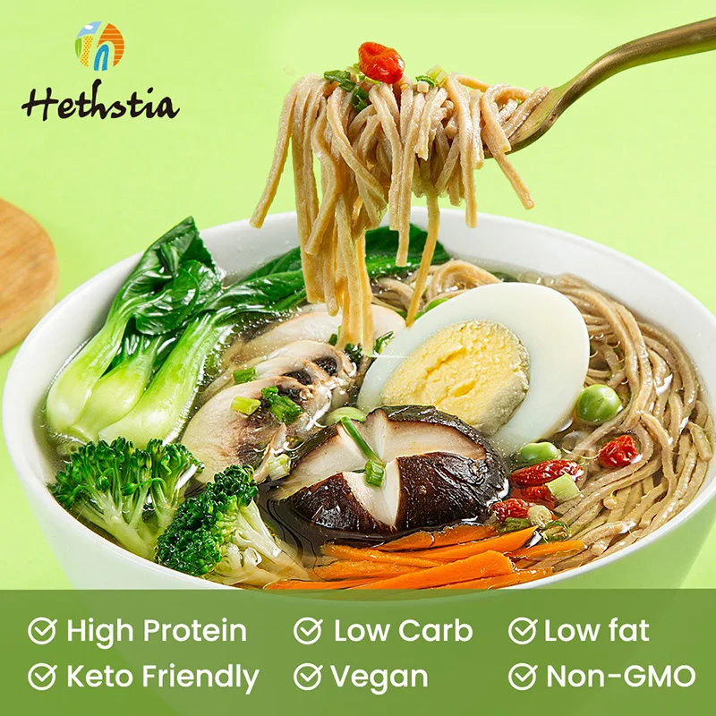 Vegan Healthy Food Low Carb High Protein Healthy Noodles Pea Pasta