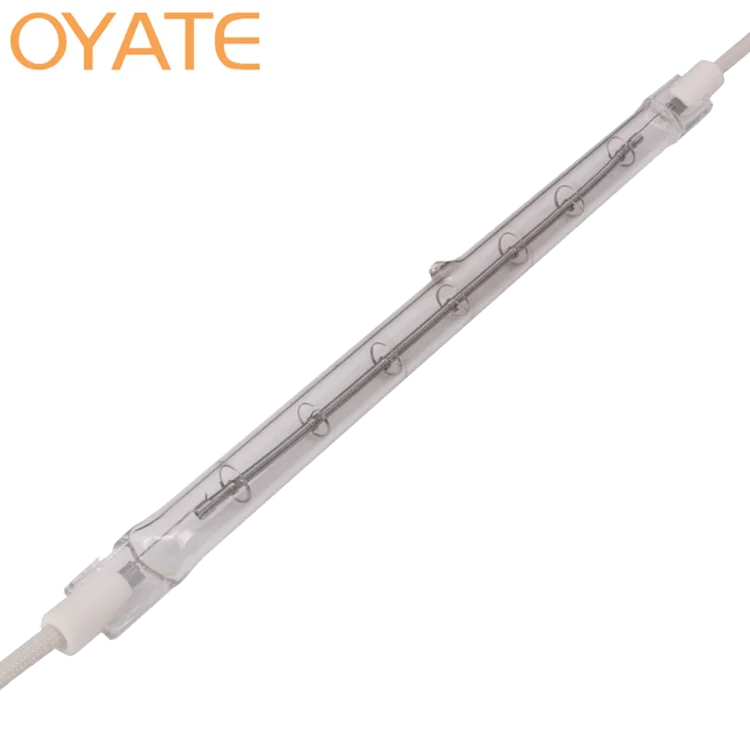 Circular quartz halogen heat lamp 1300w for flavour toaster ovens