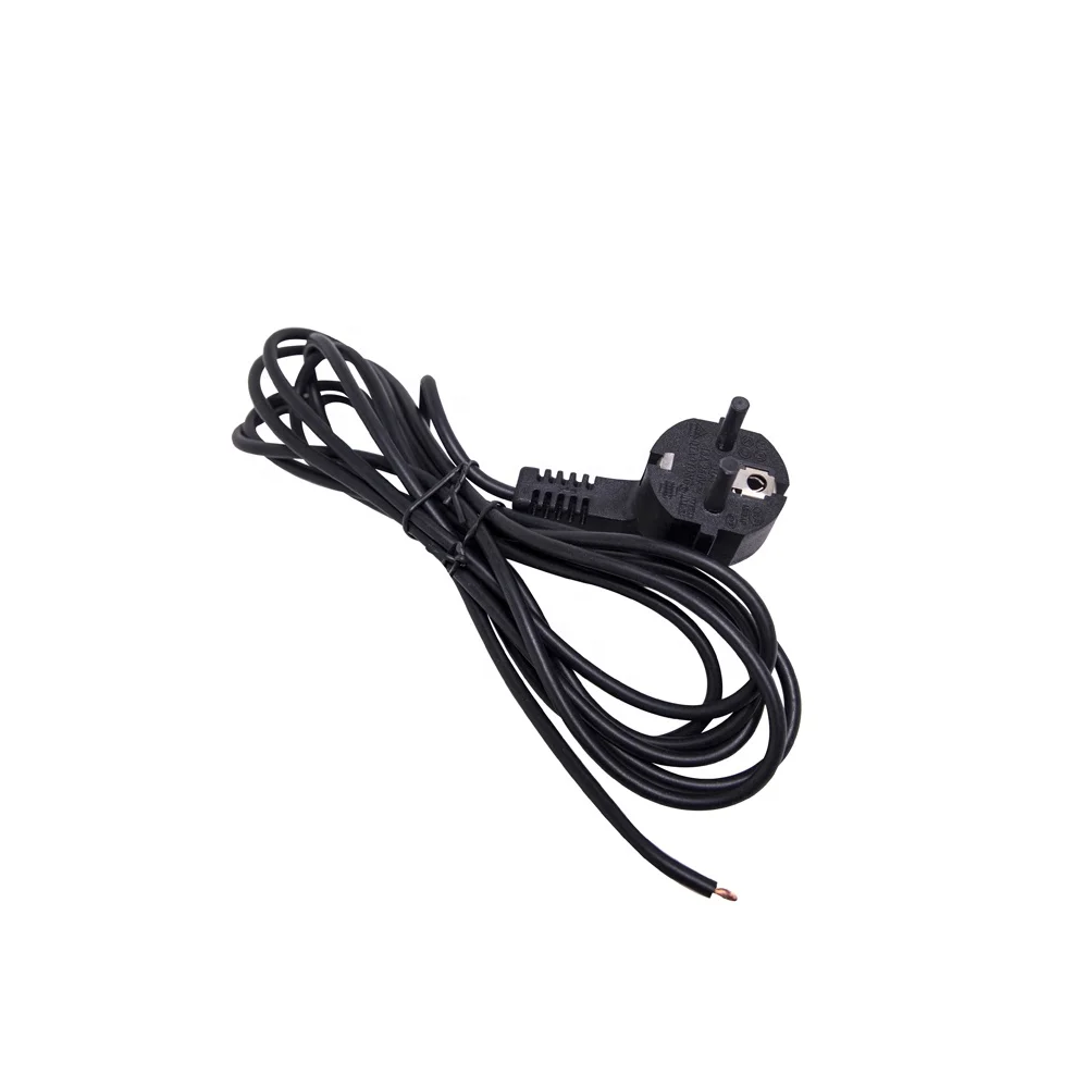 VDE /CE Certificate Europe standard 250V 16A power plug 3 prongs schuko plug power cord