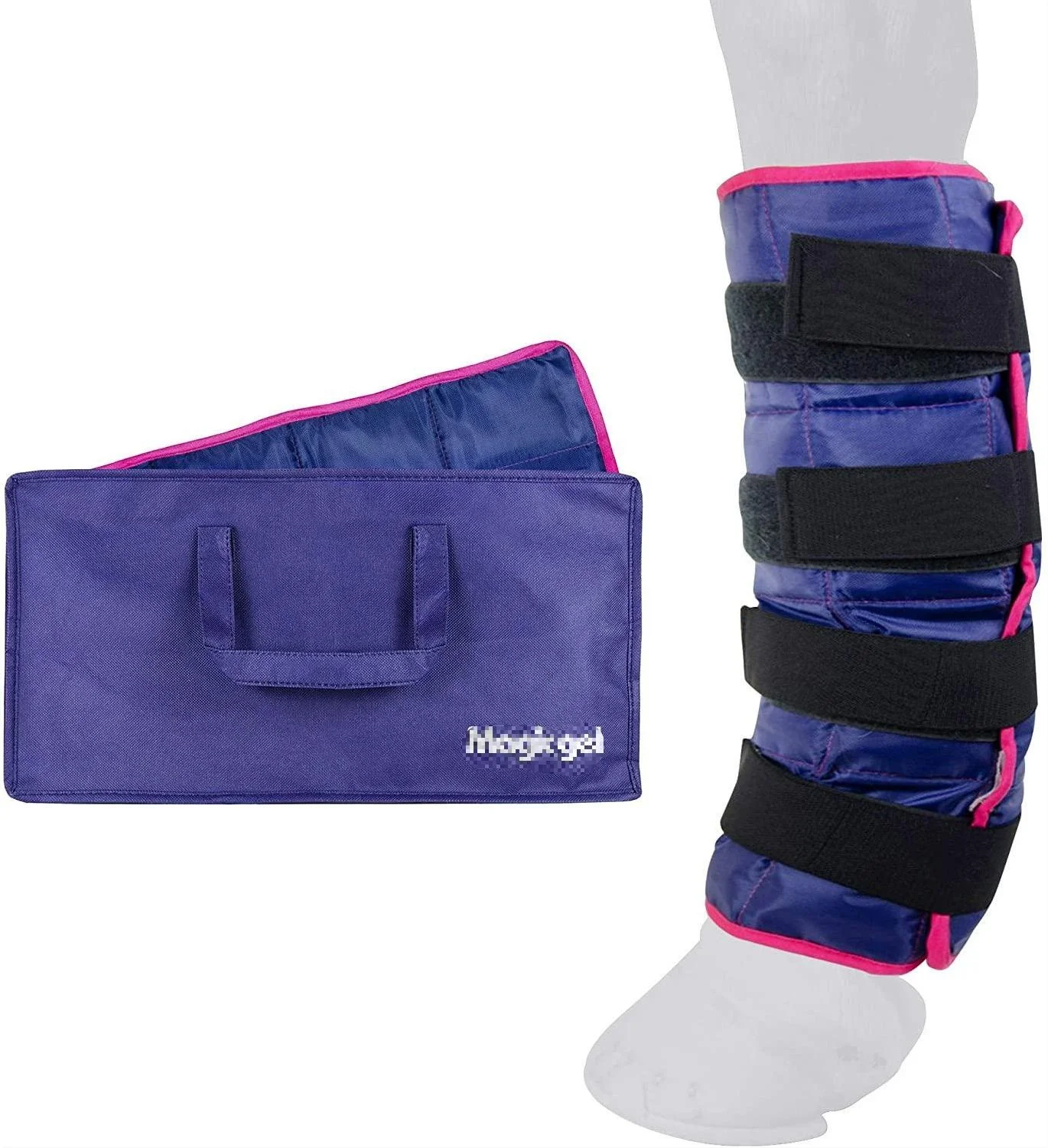 ICE boots for horse soprt stable tendon riding splint icing fly boots custom