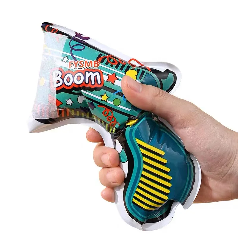 Inflatable Fireworks Gun Party Toys Confetti Fireworks Handheld Confetti Poppers for Parties and Celebrations