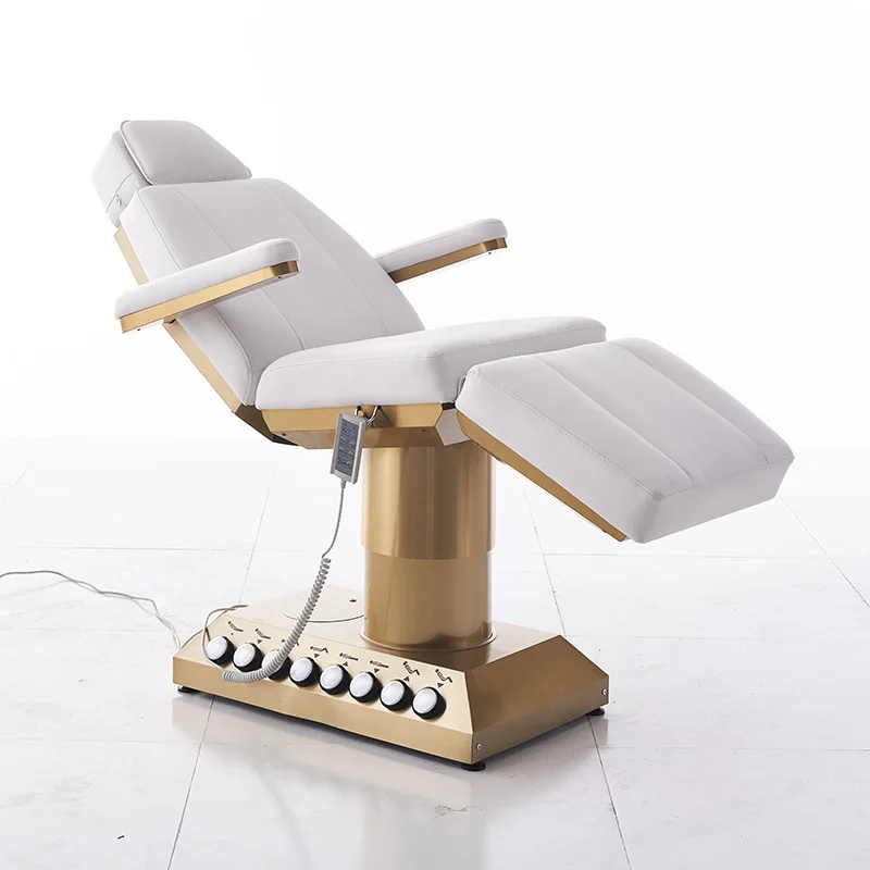 Hot sale beauty salon 3motor 4 motor spa furniture electric massage bed cosmetic facial beauty bed