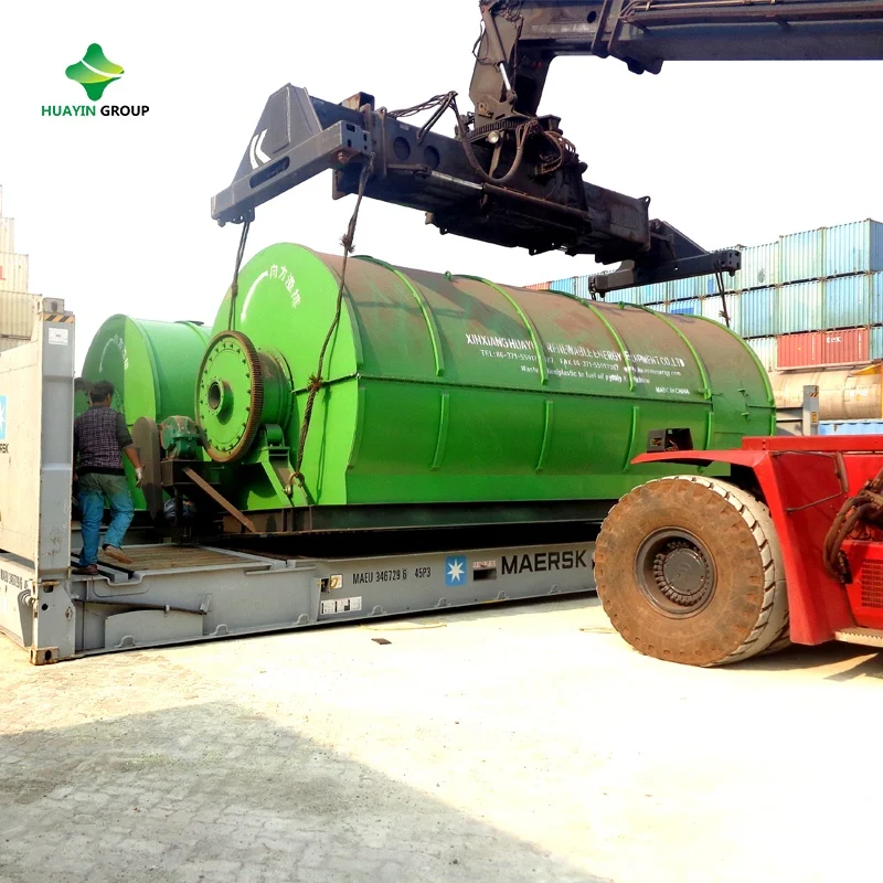
HY-5 Ton machine pyrolysis of plastic waste recycling to liquid fuel diesel oil reactor 