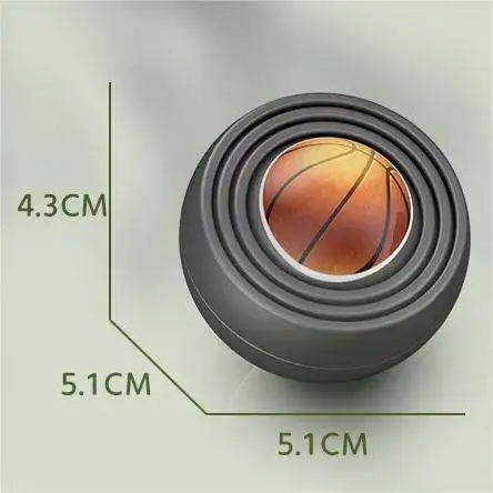 Hand keep rotating reduce anxiety decompression 3d ball football fidget spinner toys