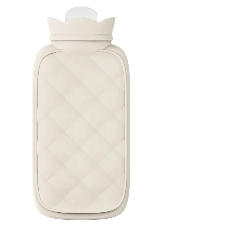 Reusable Winter Warm Keeper Hot Water Bottle Silicone Rubber Hot Water Bag