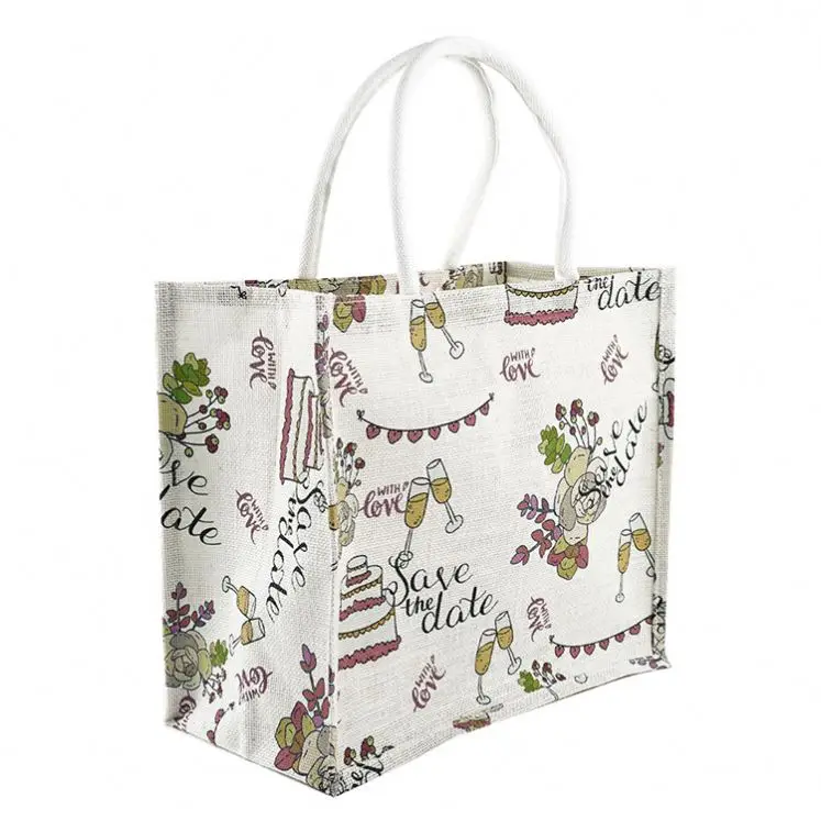 High Quality CRM/CRT Grade Jute Online Shopping For Bags Custom Logo Ladies Handbags