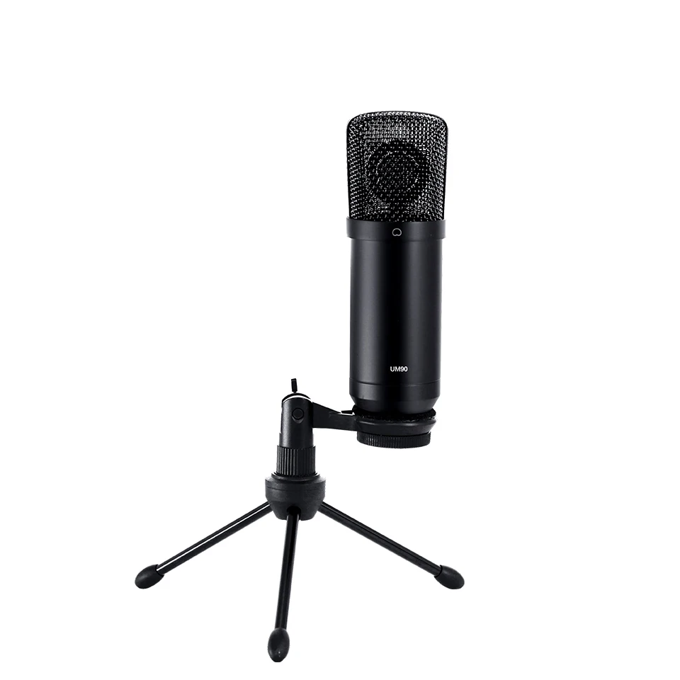 Professional Studio Microphone 16mm electret capsule USB desktop condenser microphone