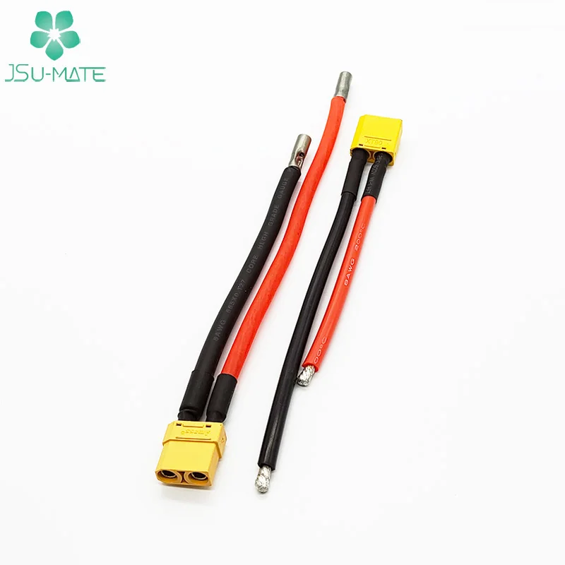 Высокотемпературный силиконовый кабель 8AWG для Lipo Battery XT30 XT60 XT90 Male Female RC Cable