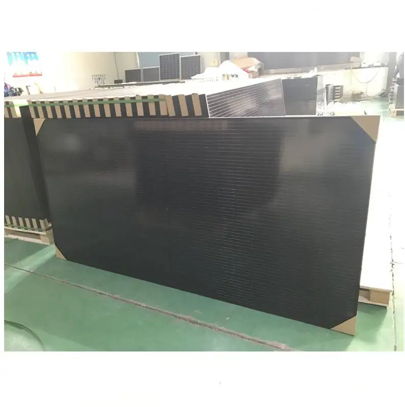  high quality half cell pv module 440w 450w black solar panels for