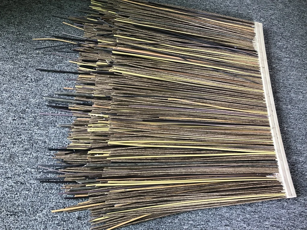plastic palma reed straw artificial thatch roof