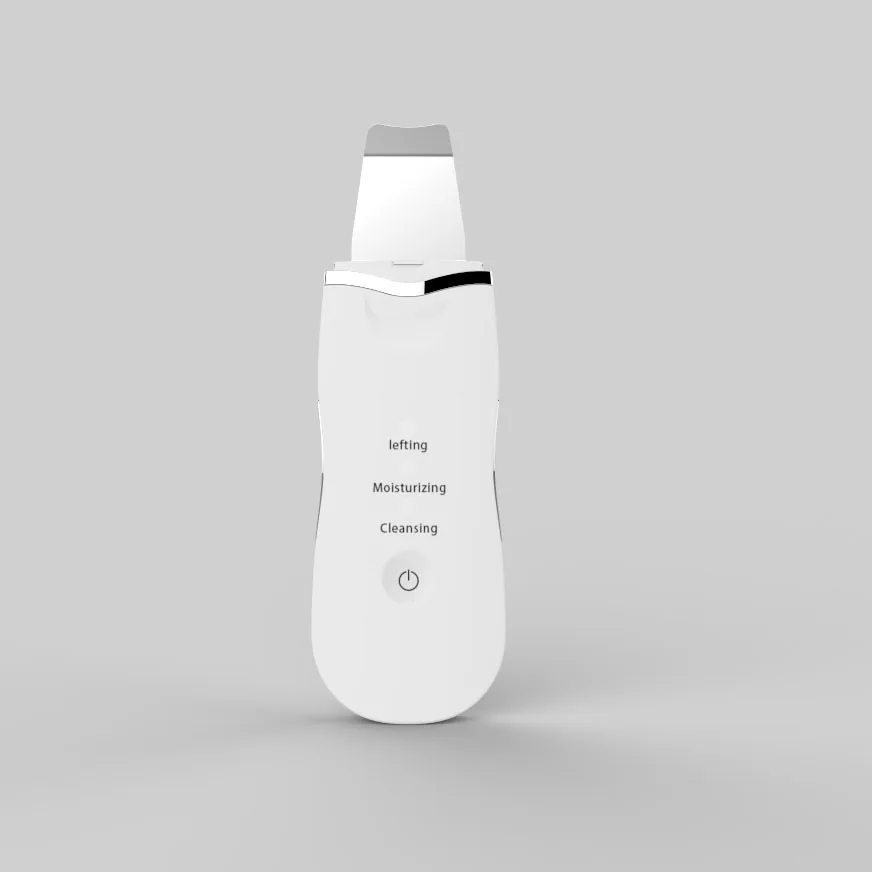 Mini Led Light Therapy Beauty Device 3 In 1 Electric Face Scrubber Vibrating Facial Cleansing Cosmetic Device