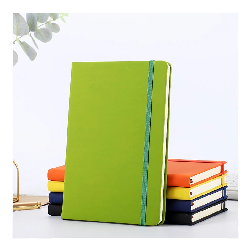 Cheap Hardcover Portable Executive Jotter Reusable promotional Leatherette Notebook office school supplies customizable notepad