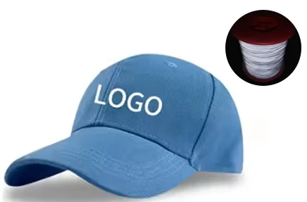 Alsafety Custom 1mm High Visibility Silver Reflective Knitting Yarn For Clothing