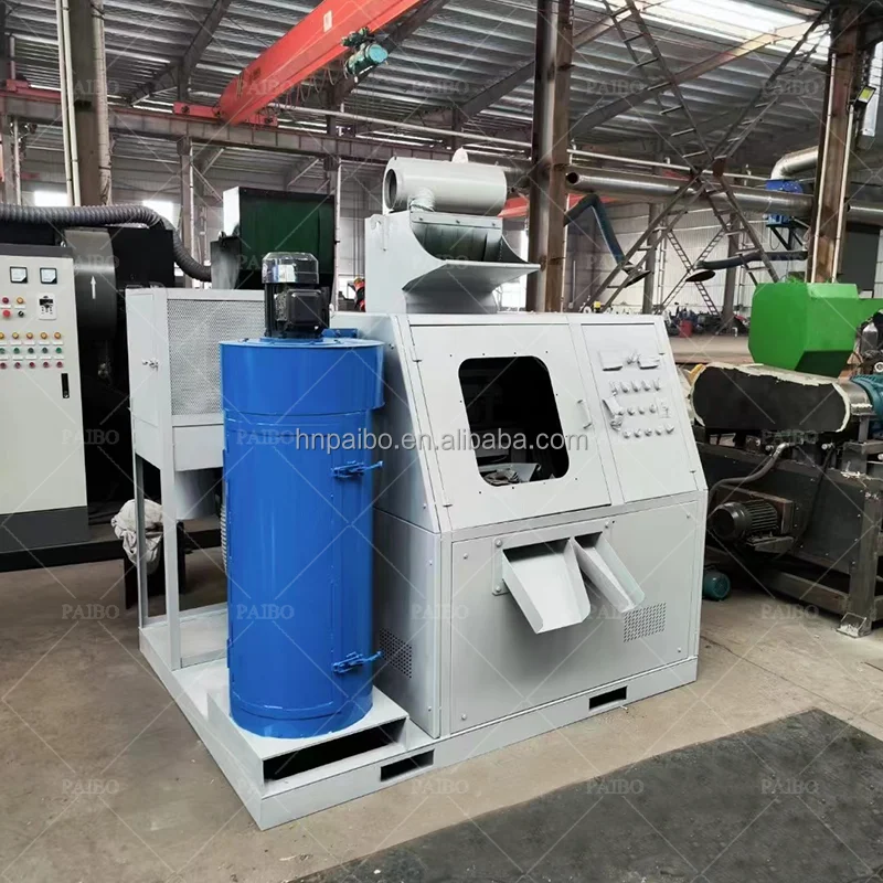 Mini-Type Automatic Metal Metallurgy Machinery Scrap Cable Wire Shredder Equipment Copper Wire Recycling Machine