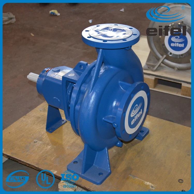 DIN 24255 Standard EN733 End Suction Centrifugal Pump Wide Applications Plants Iron/Stainless  Electric