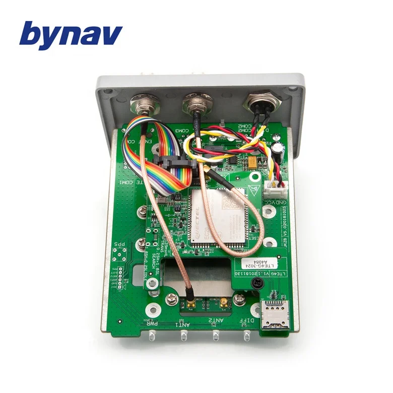 Bynav high quality serial enterhet port dual antenna OEM kit CORS RTK rover station GNSS receiver RTK Development board