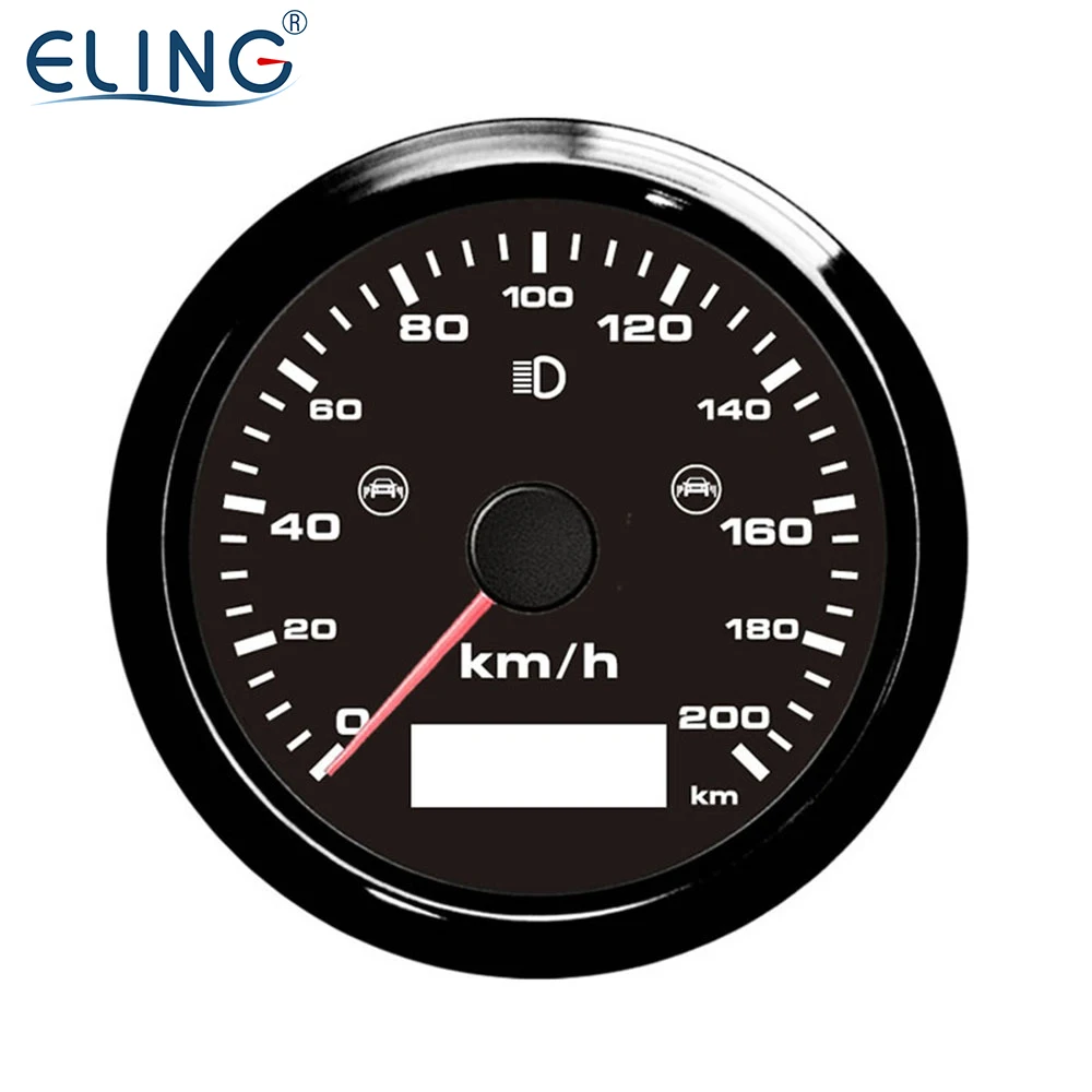 Eeling 85 мм (3 3/8 ') мотоцикл GPS + ГЛОНАСС спидометр одометр с радиолокационным датчиком водонепроницаемый подсветкой