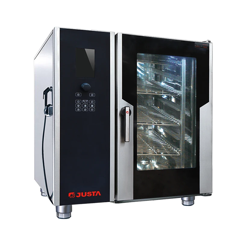 kitchen equipment combi steamer convection cooking oven/6 trays combi oven