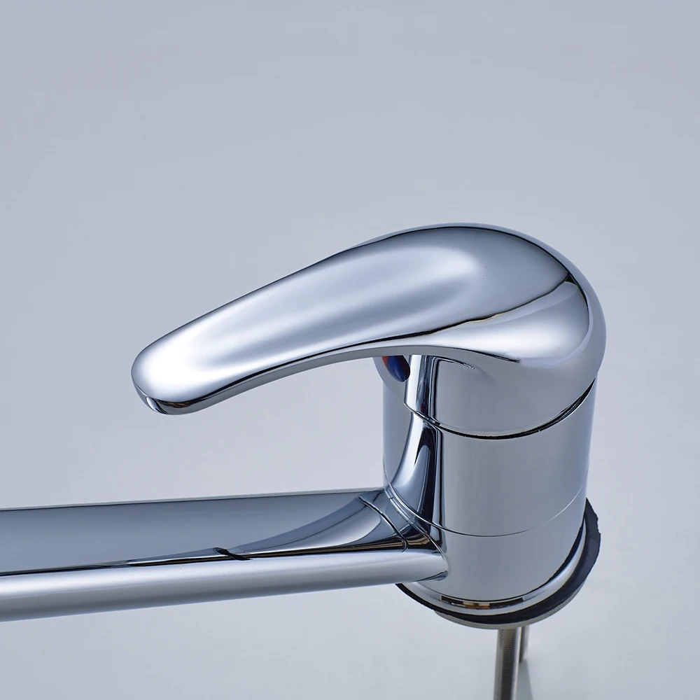 Face Basin Faucet Single Handle Durable Faucet Washbasin Chrome Faucet Basin Mixer