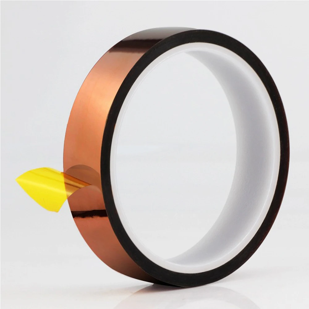 High Temperature Heat Resistant Tape For Sublimation Masking Polyimide Film Silicone Adhesive Kaptons Tape