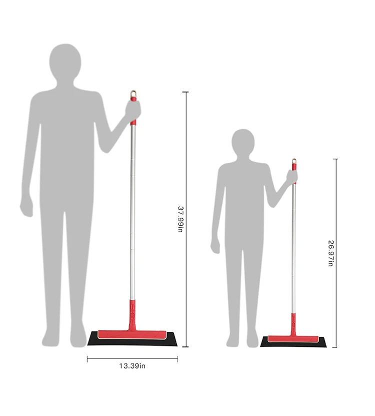 Boomjoy household cleaning floor squeegee eva rubber floor sweeper