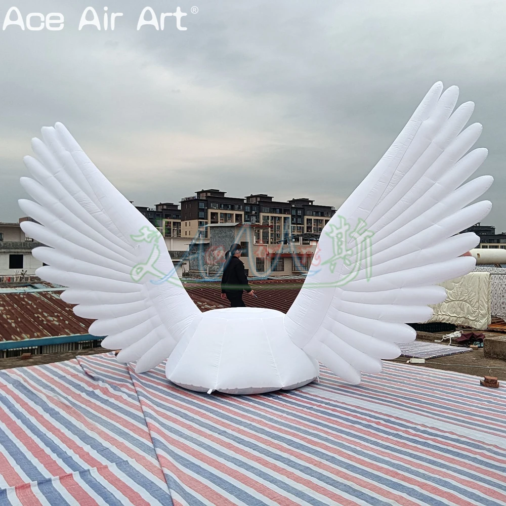 4.5mH Inflatable Wings | Giant Custom Wing Model for Events, Stage Decorations, and Promotional Displays