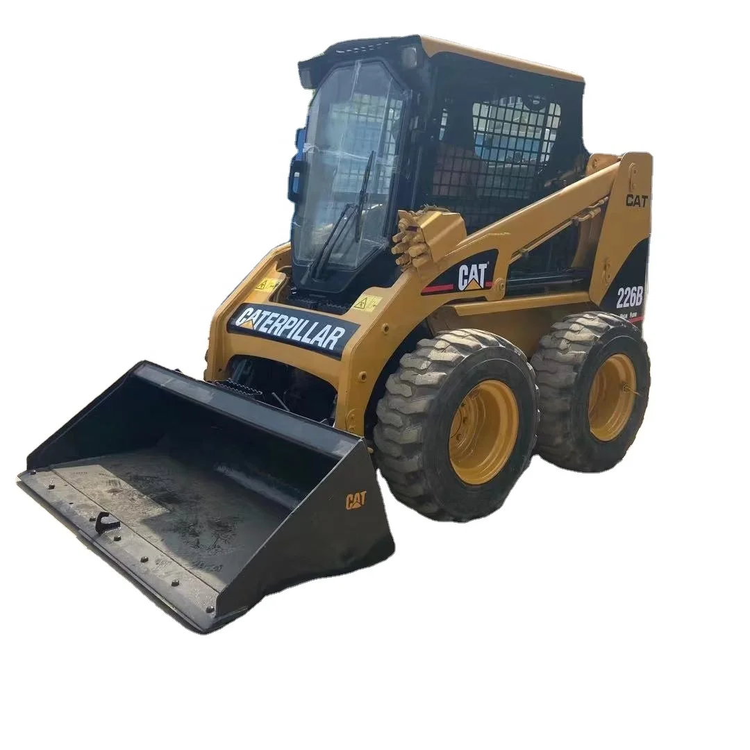 best  condition used loaders mini loader cat 226b  246c 246d  in shanghai skid steer loader