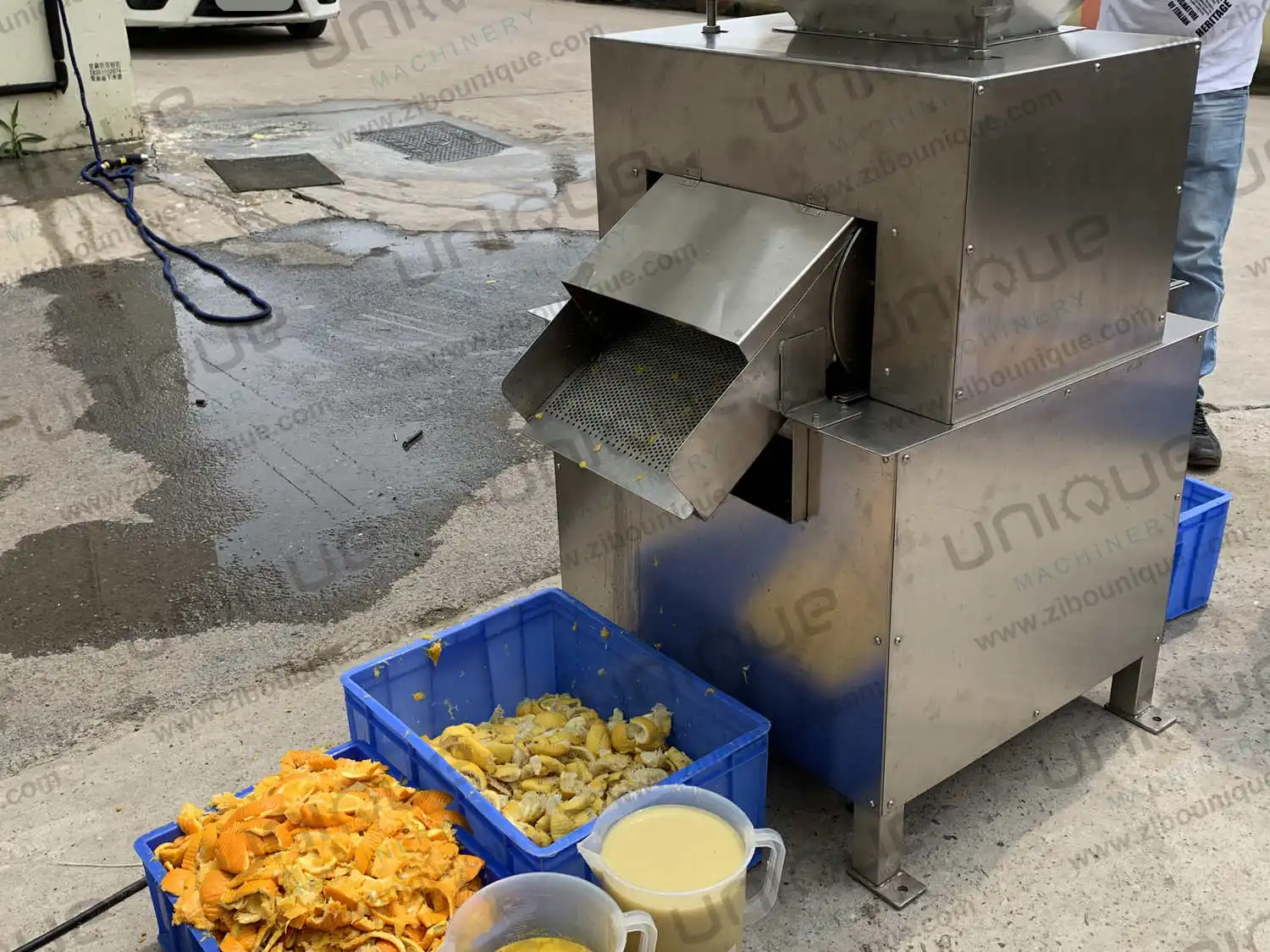 Industrial 304 stainless steel fresh fruit citrus lemon orange juice machine