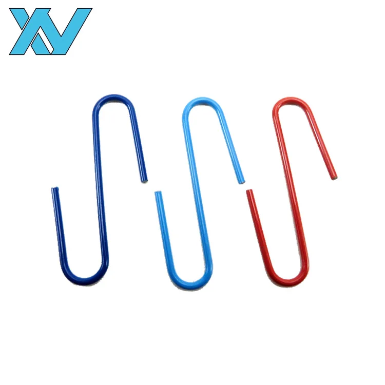 Bulk selling simple colorful metal S Hooks Christmas Hanging Hook