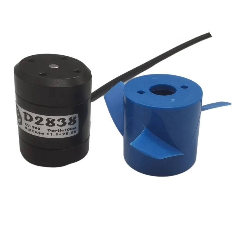 500 кВ 12 В водонепроницаемый бесщеточный двигатель постоянного тока с пропеллером идеально подходит для электрических КАЯКОВ и
