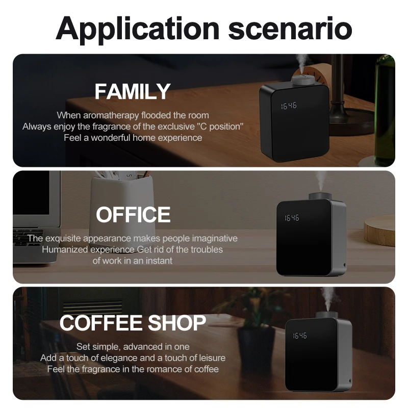 Aluminum Alloy Aroma Oil For Scent Machine Fragrance Oil For Aroma Machine Scent Oil For Aroma Diffuser