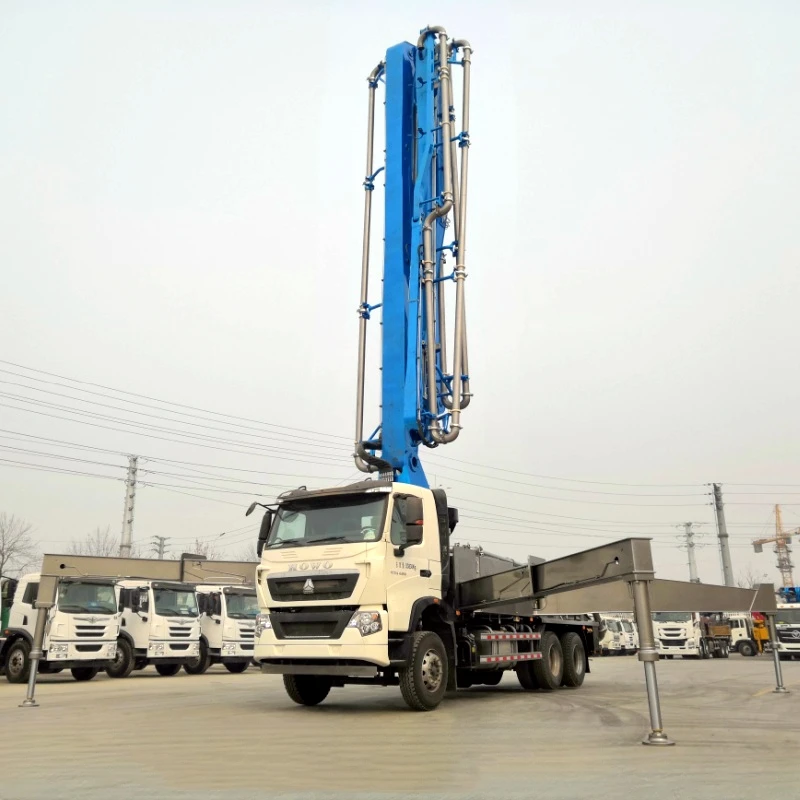 JIUHE JH38-RZ цементная транспортная техника тяжелая китайский завод поставщик 38 м бетононасос